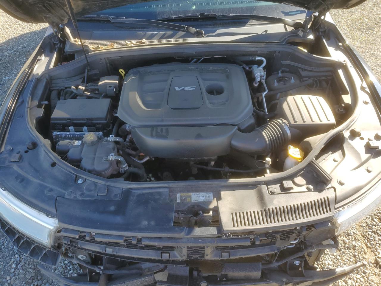 2018 Dodge Durango VIN 1C4RDHEGXJC175758 Copart auction photo, front end / side damage thumbnail 14