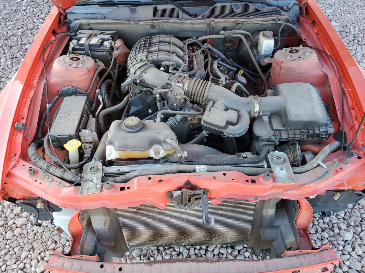 2012 Ford Mustang VIN 1ZVBP8AM3C5270879 Copart auction photo, front end damage thumbnail 11
