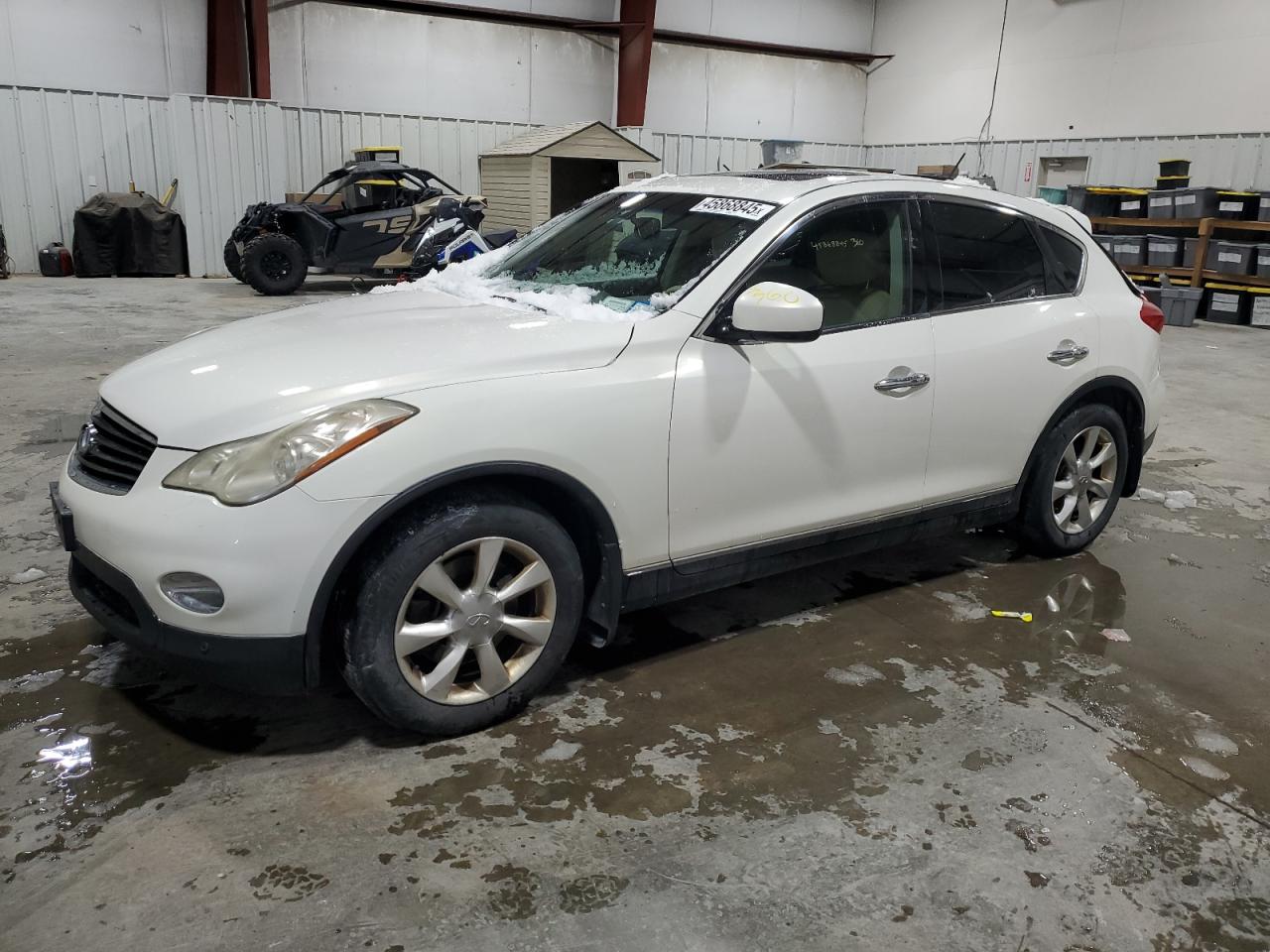 2008 Infiniti EX VIN JNKAJ09F58M354978 - Copart auction photo