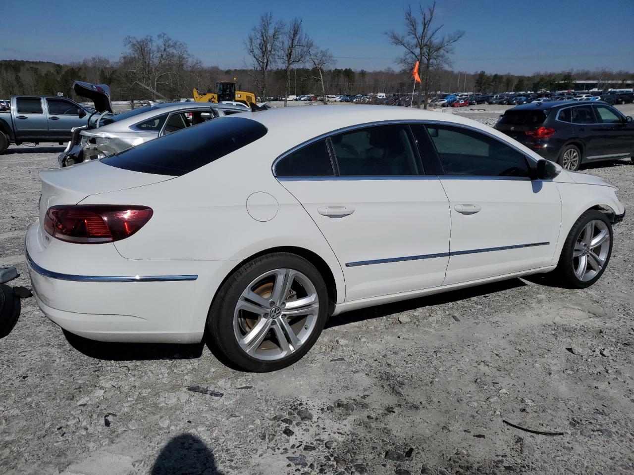 2013 Volkswagen Passat CC VIN WVWBN7AN6DE539681 Copart auction photo, front end damage thumbnail 3