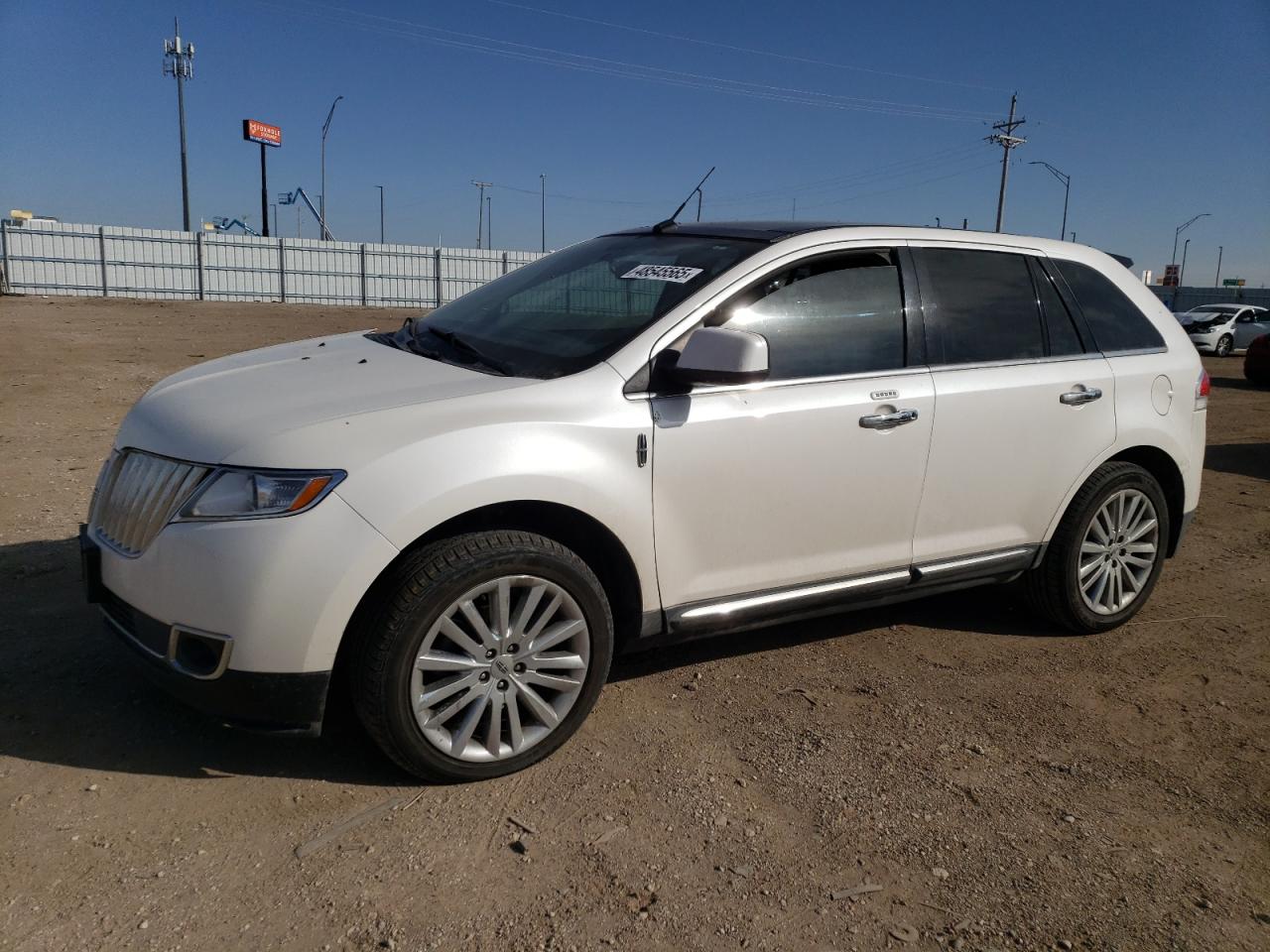 2011 Lincoln MKX VIN 2LMDJ8JK1BBJ17763