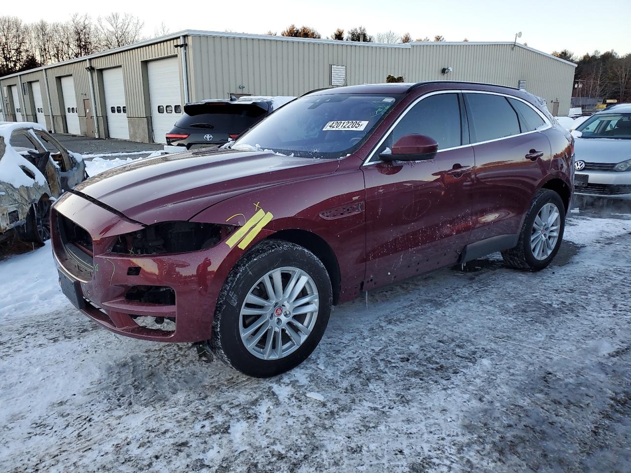 2017 Jaguar F-Pace VIN SADCK2BV3HA492545