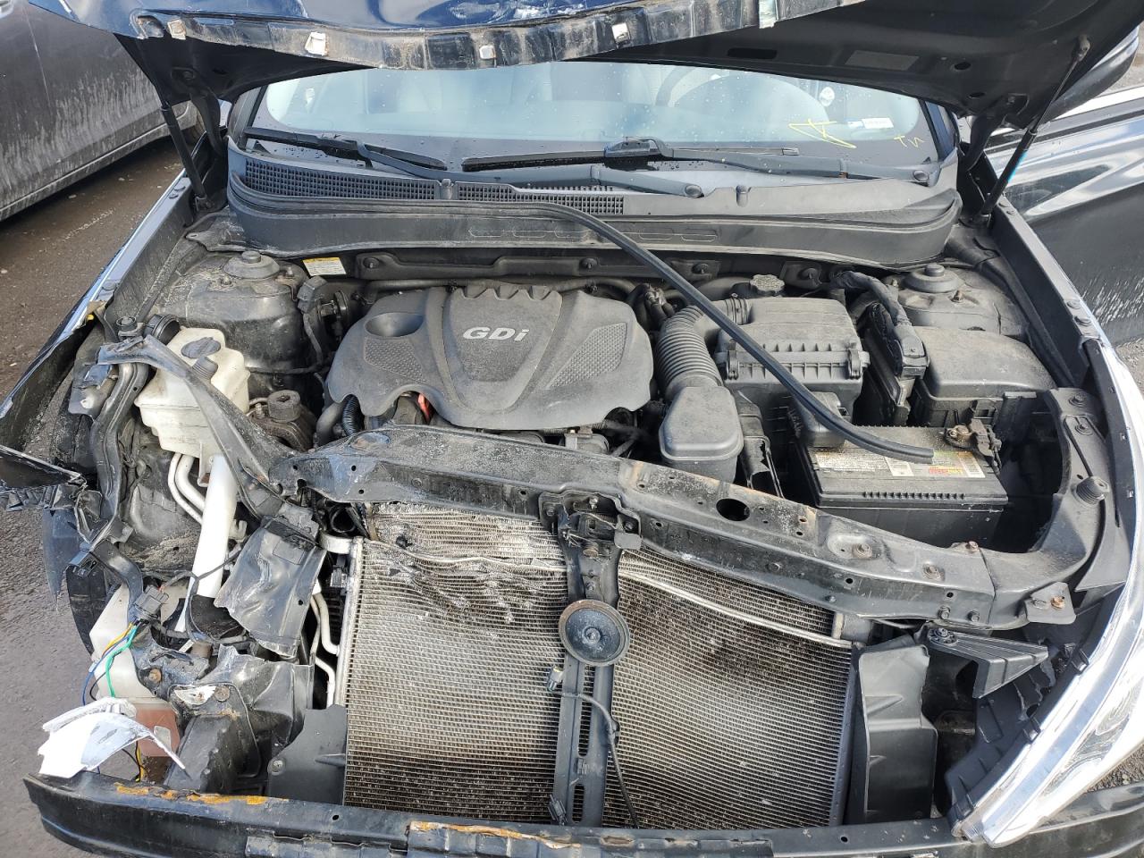 2011 Hyundai Sonata VIN 5NPEB4ACXBH071597 Copart auction photo, front end / minor dent/scratches damage thumbnail 11