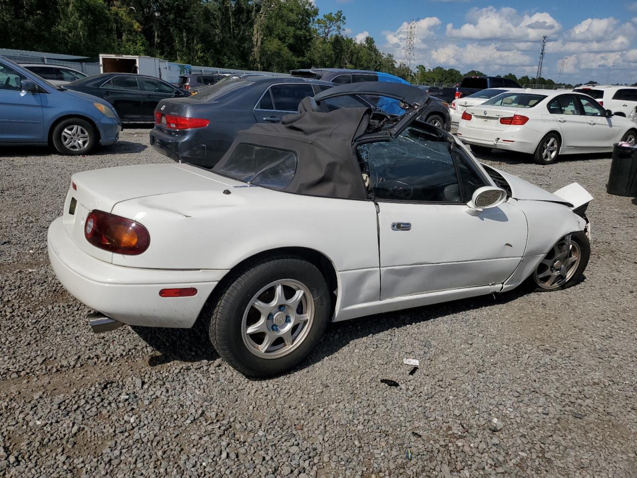 1991 Mazda MX-5 VIN JM1NA3516M1216635 Copart auction photo, all over damage thumbnail 3