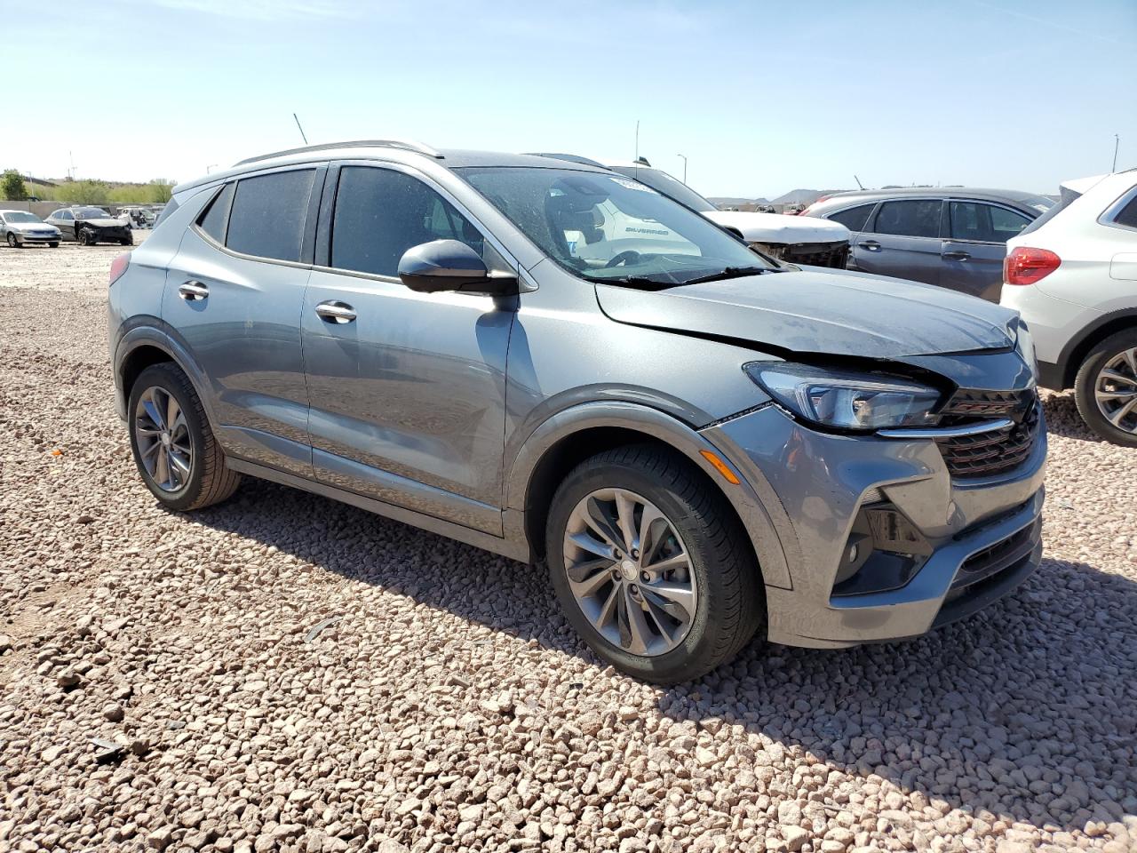 2020 Buick Encore VIN KL4MMDSL8LB109846 Copart auction photo, front end damage thumbnail 4