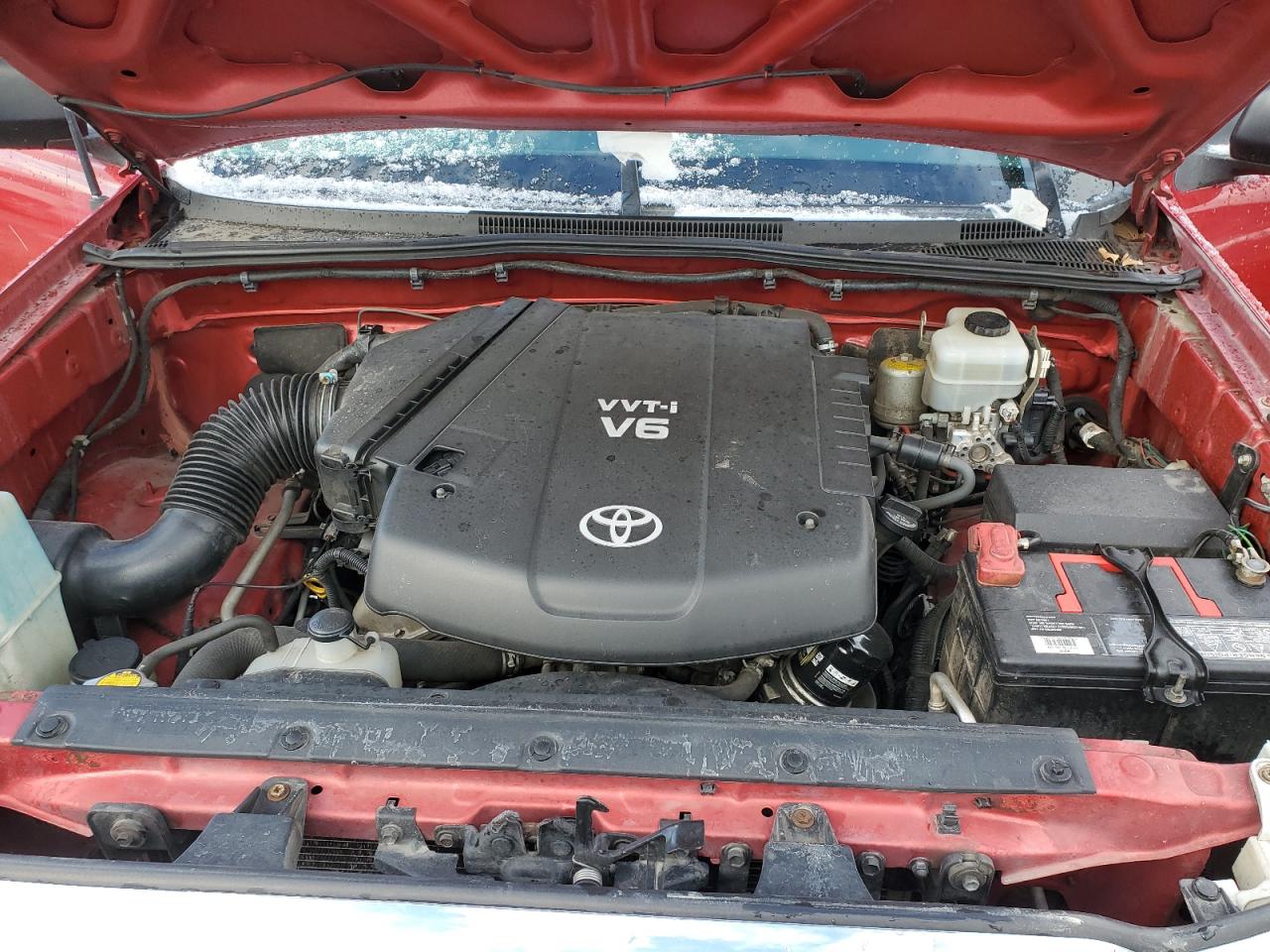 2010 Toyota Tacoma VIN 3TMLU4EN5AM041428 Copart auction photo, side / rear end damage thumbnail 11