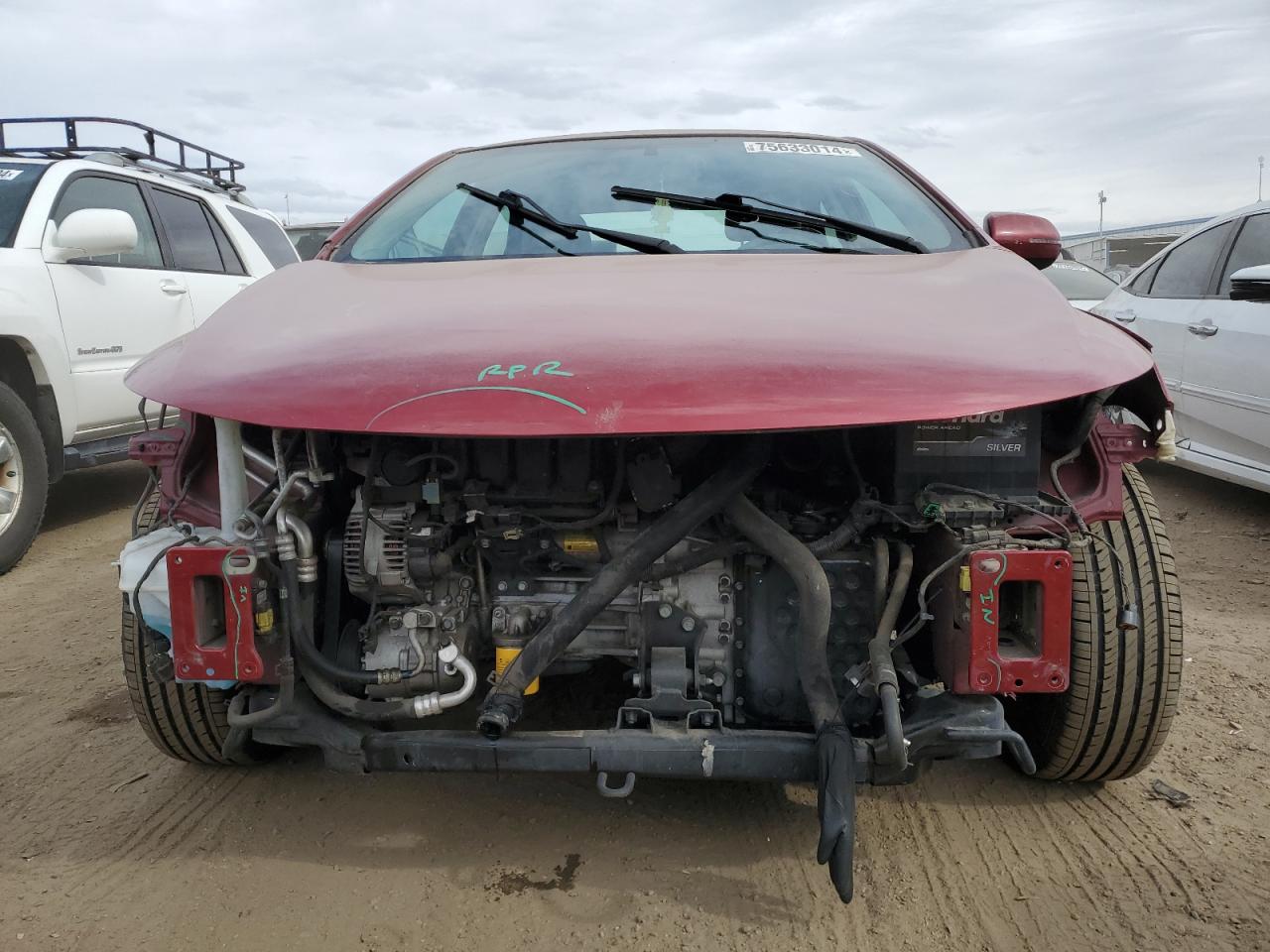 2011 KIA Forte VIN KNAFU4A29B5350154 Copart auction photo, front end damage thumbnail 5