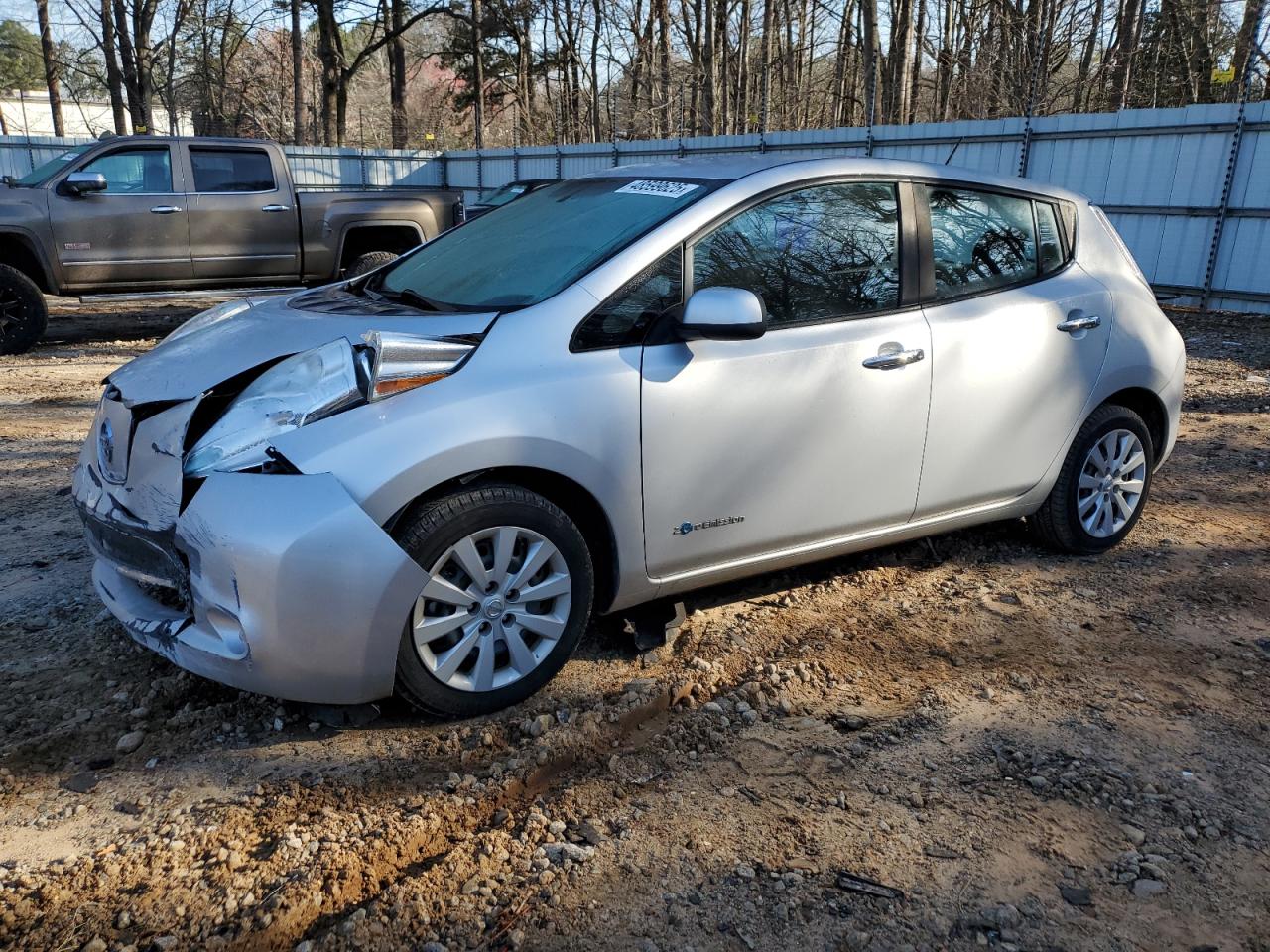 2015 Nissan Leaf VIN 1N4AZ0CP9FC314035 - Copart auction photo