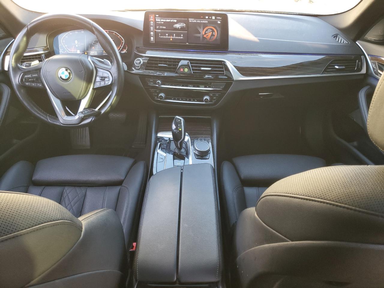 2021 BMW 5er VIN WBA53BH01MWX04348 Copart auction photo, all over damage thumbnail 8
