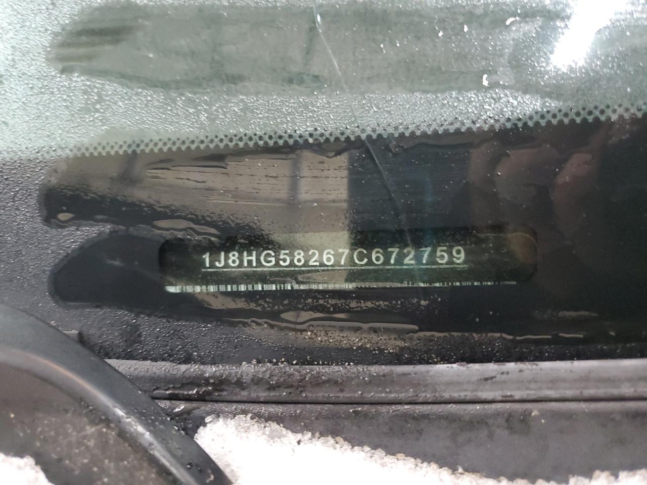 2007 Jeep Commander VIN 1J8HG58267C672759 Copart auction photo, rear end damage thumbnail 15