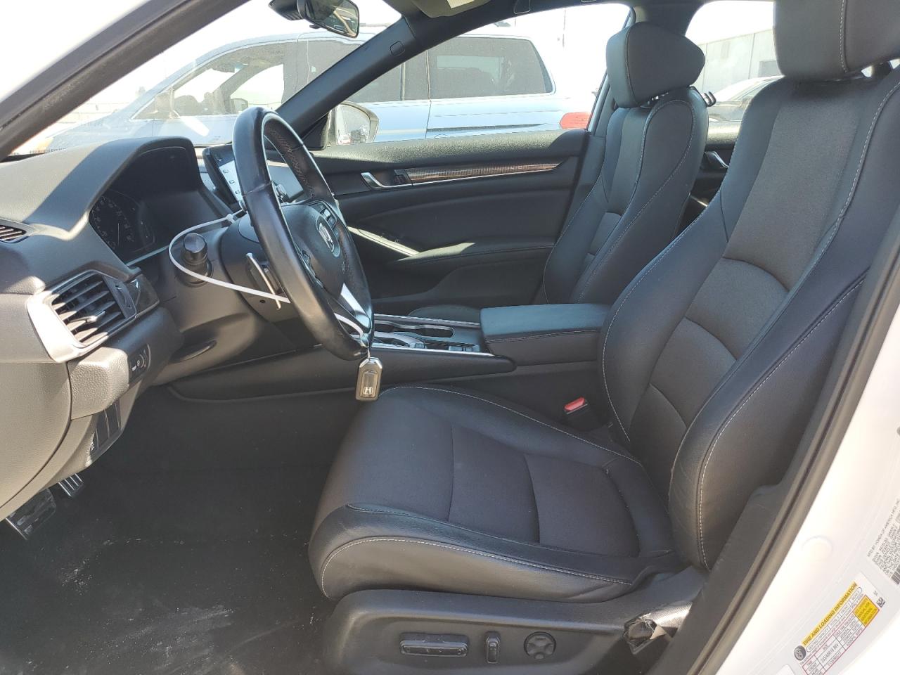 2019 Honda Accord VIN 1HGCV1F3XKA171438 Copart auction photo, rear end / side damage thumbnail 7