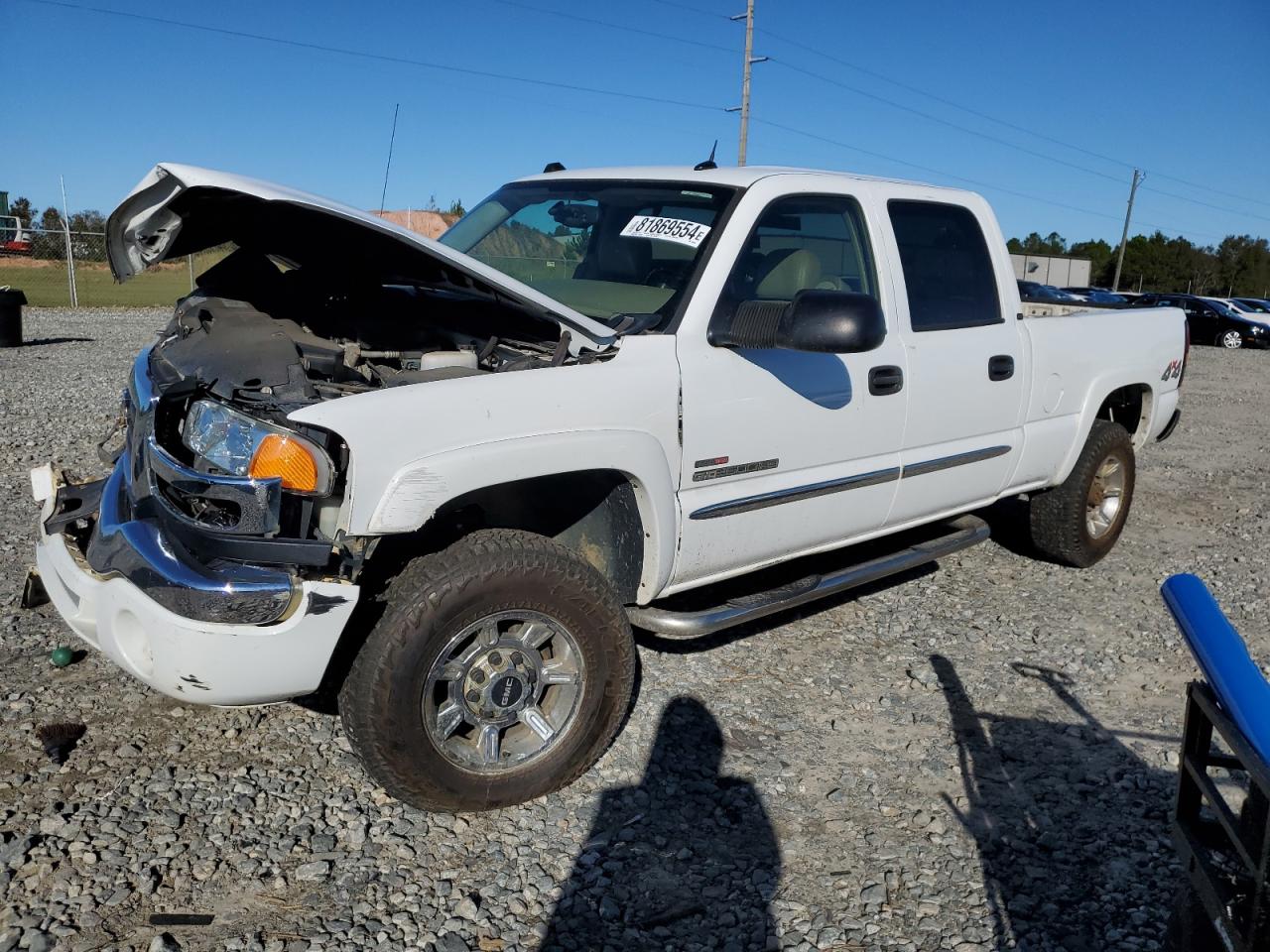 2005 GMC Sierra VIN 1GTHK23205F896326