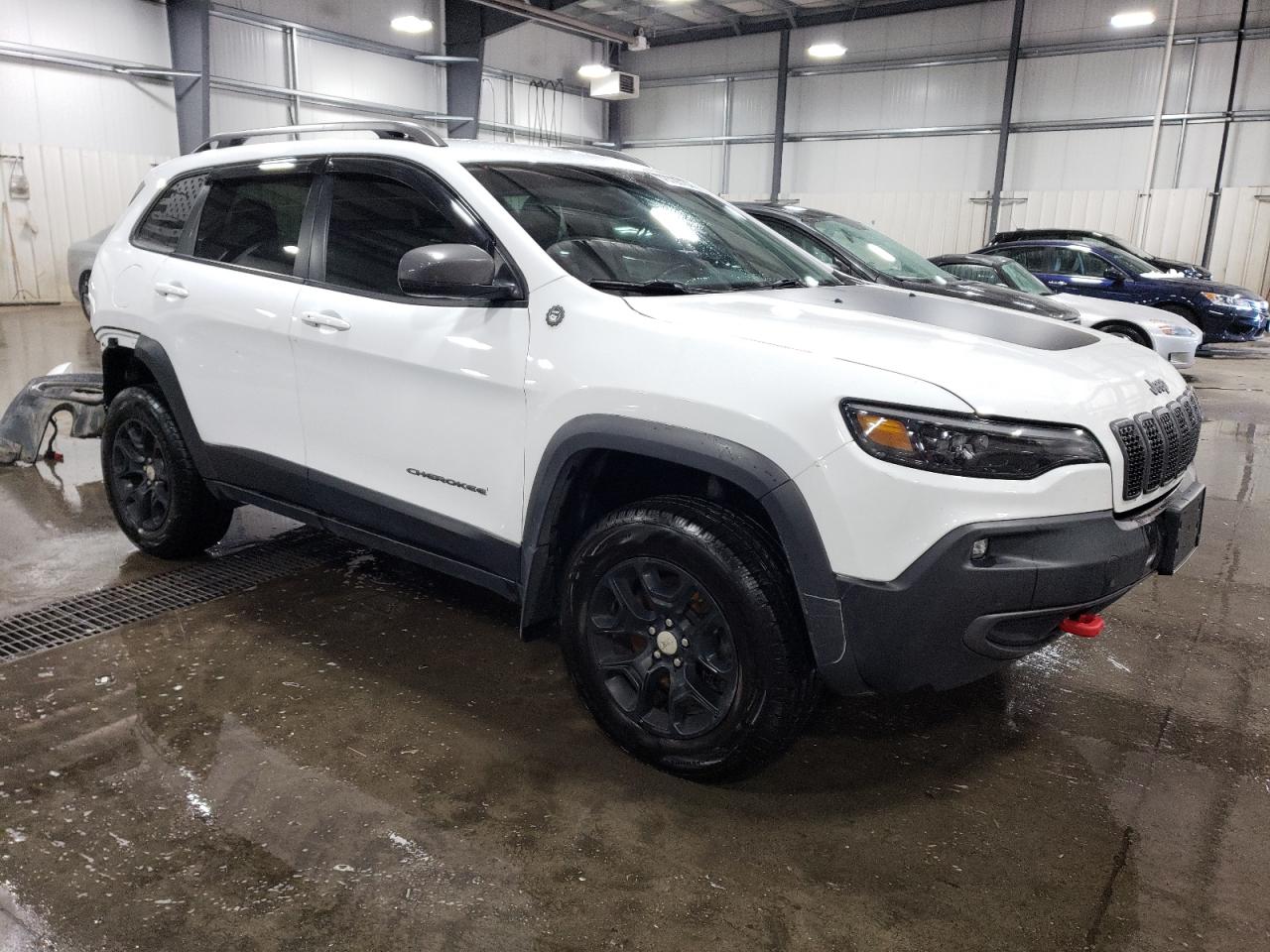 2019 Jeep Cherokee VIN 1C4PJMBX0KD471218 Copart auction photo, rear end damage thumbnail 4