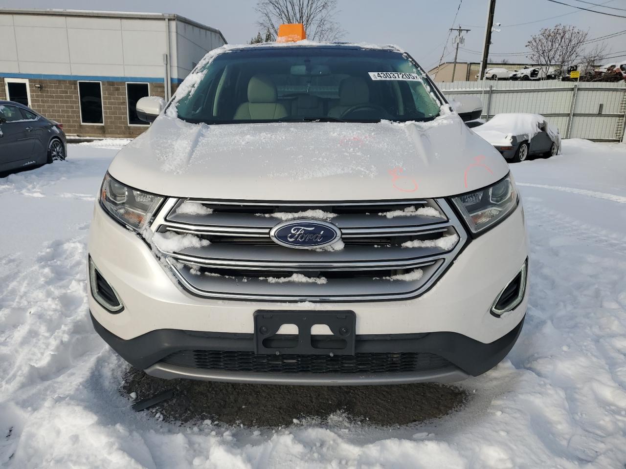2017 Ford Edge VIN 2FMPK4K82HBB14140 Copart auction photo, rear end damage thumbnail 5