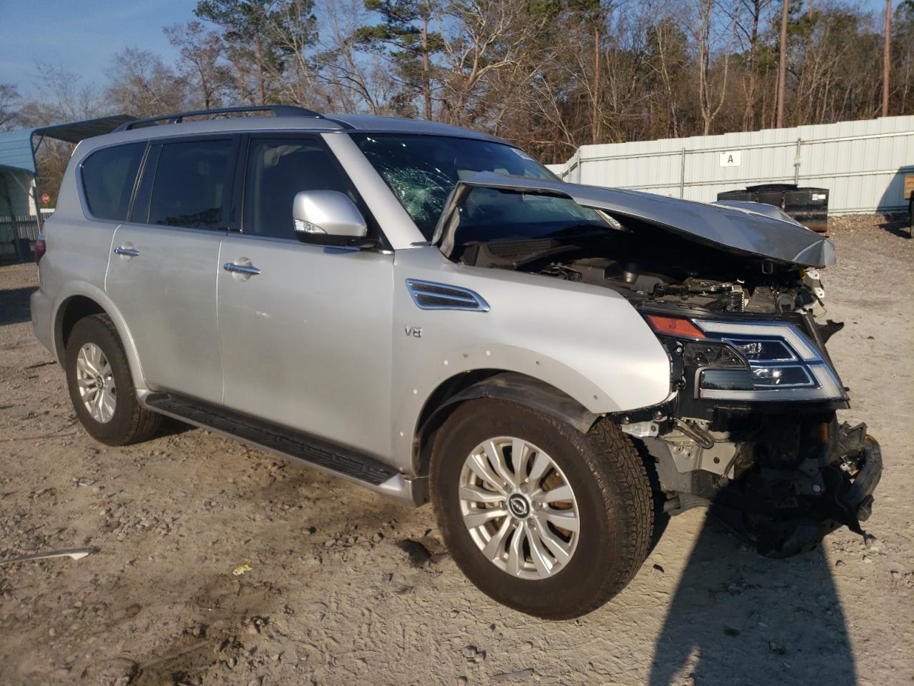 2021 Nissan Armada VIN JN8AY2AD2M9661061 Copart auction photo, front end / rear end damage thumbnail 4