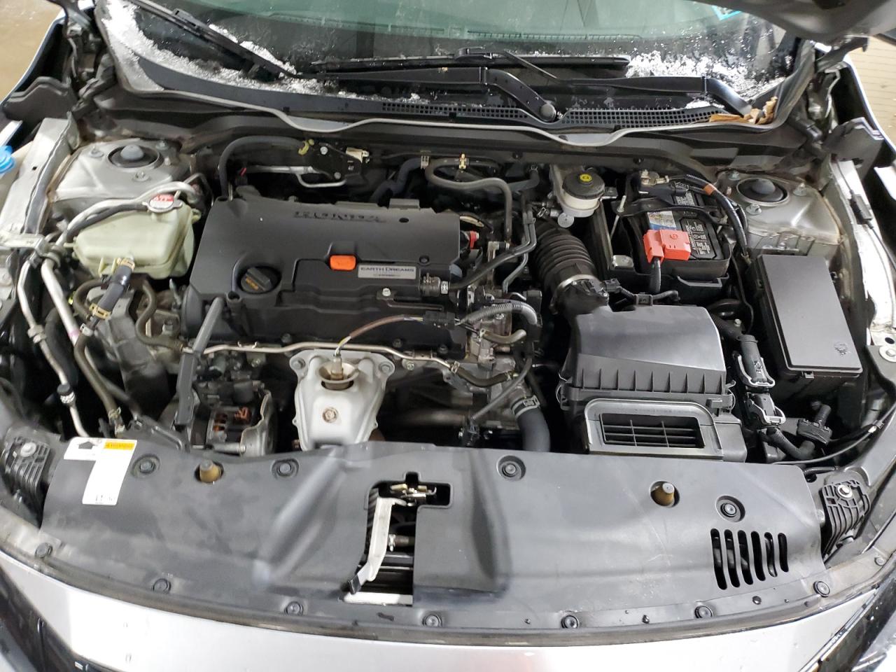 2019 Honda Civic VIN 2HGFC2F68KH586813 Copart auction photo, rear end / side damage thumbnail 11