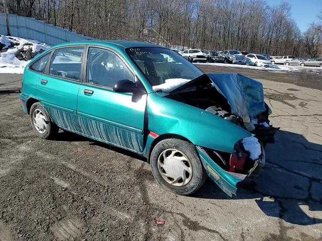 1994 Ford Aspire VIN KNJLT06H6R6107062 Copart auction photo, front end / minor dent/scratches damage thumbnail 11