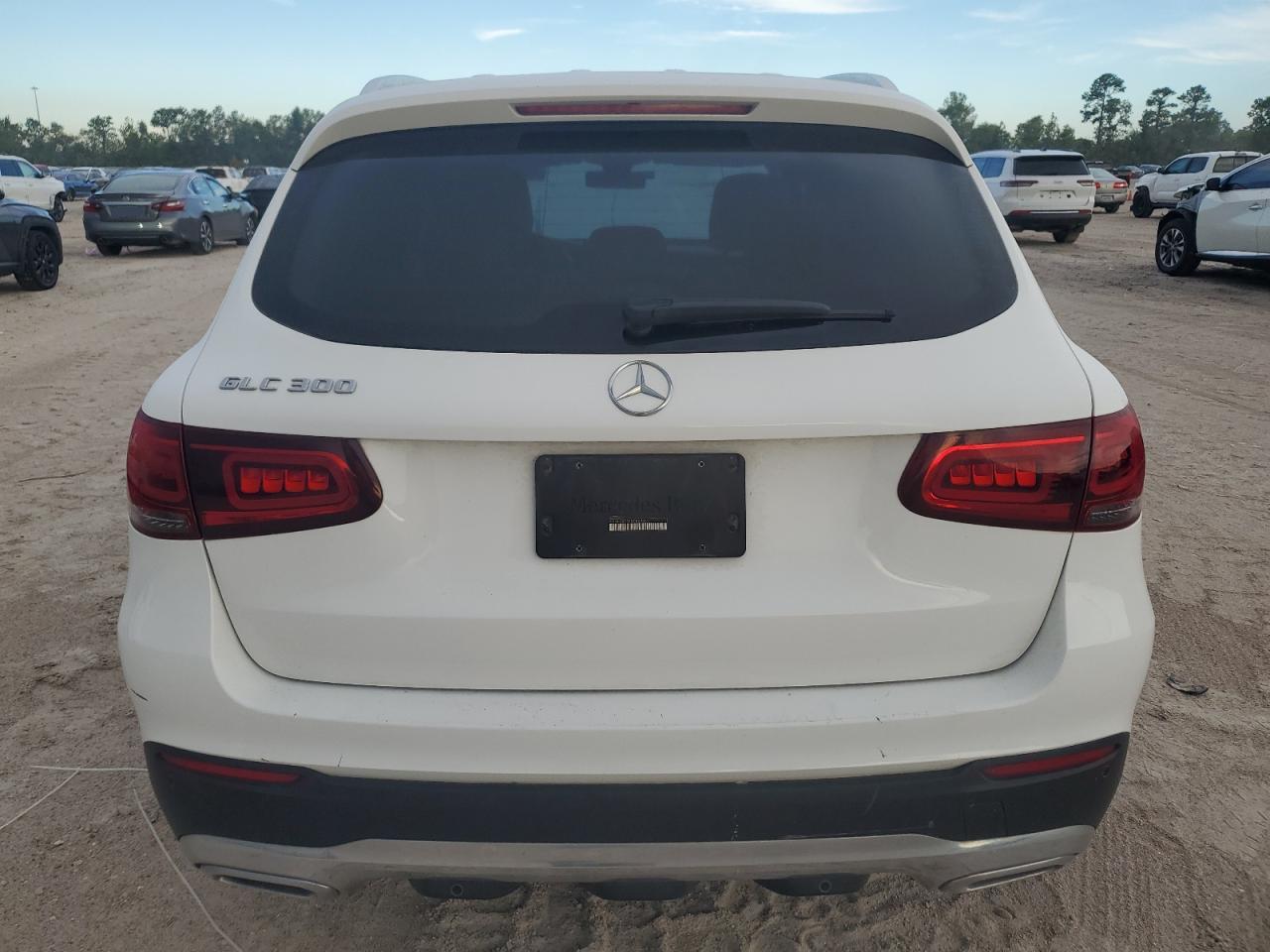 2021 Mercedes-Benz GLC VIN W1N0G8DB1MF869823 Copart auction photo, mechanical damage thumbnail 6