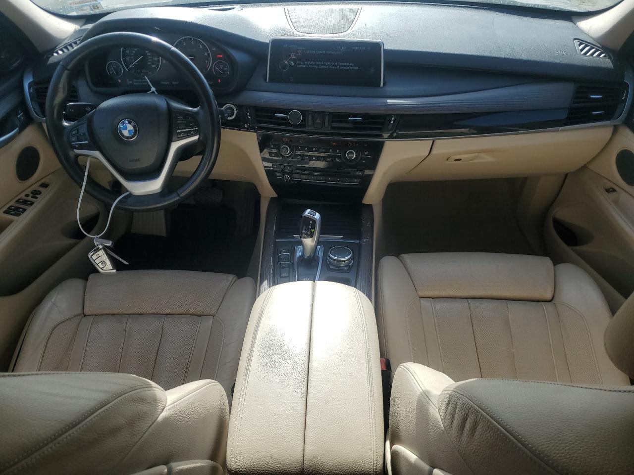 2015 BMW X5 VIN 5UXKR0C51F0P06830 Copart auction photo, front end damage thumbnail 8