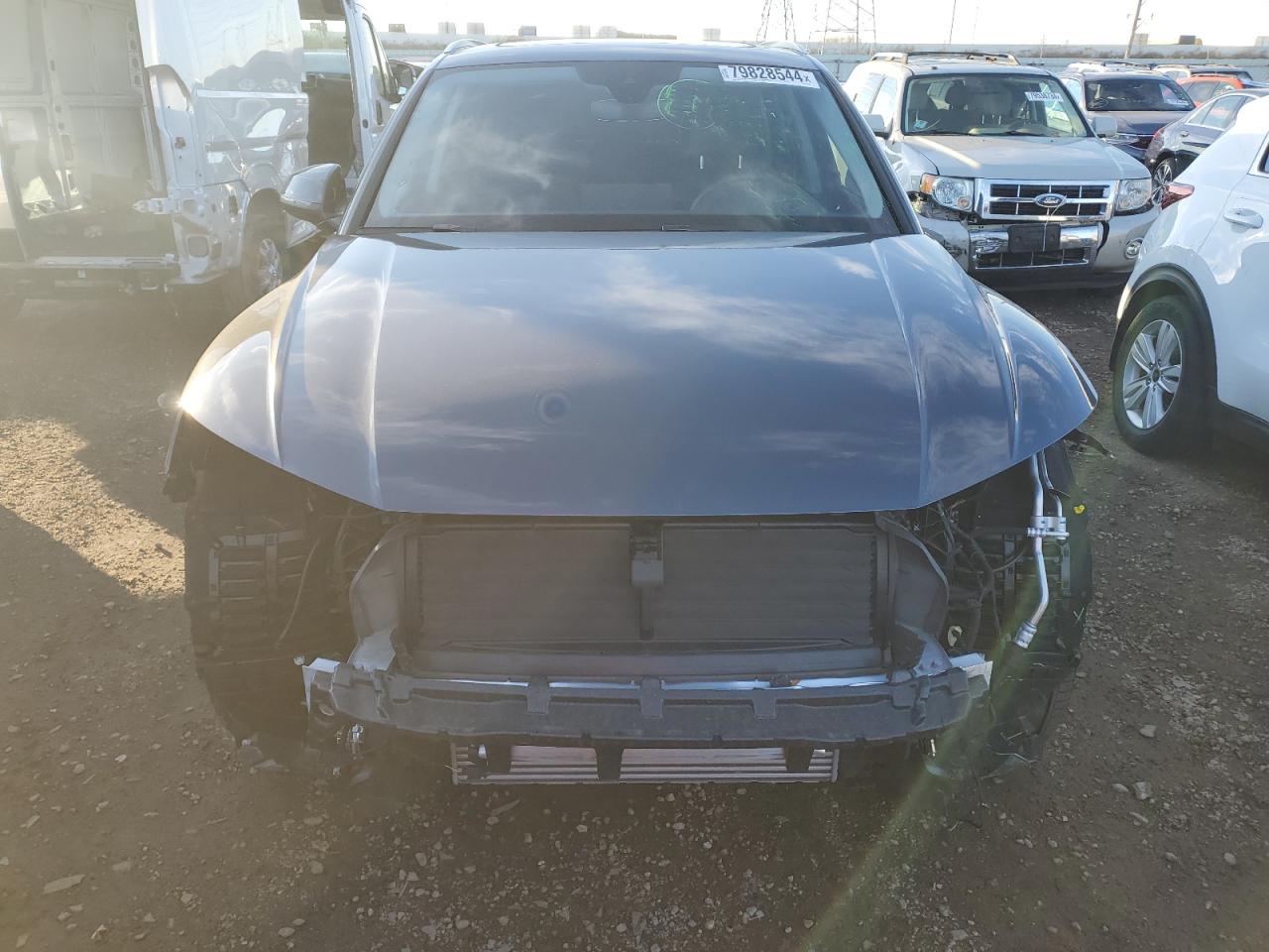 2024 Audi Q5 VIN WA1ABAFY0R2022982 Copart auction photo, front end damage thumbnail 5