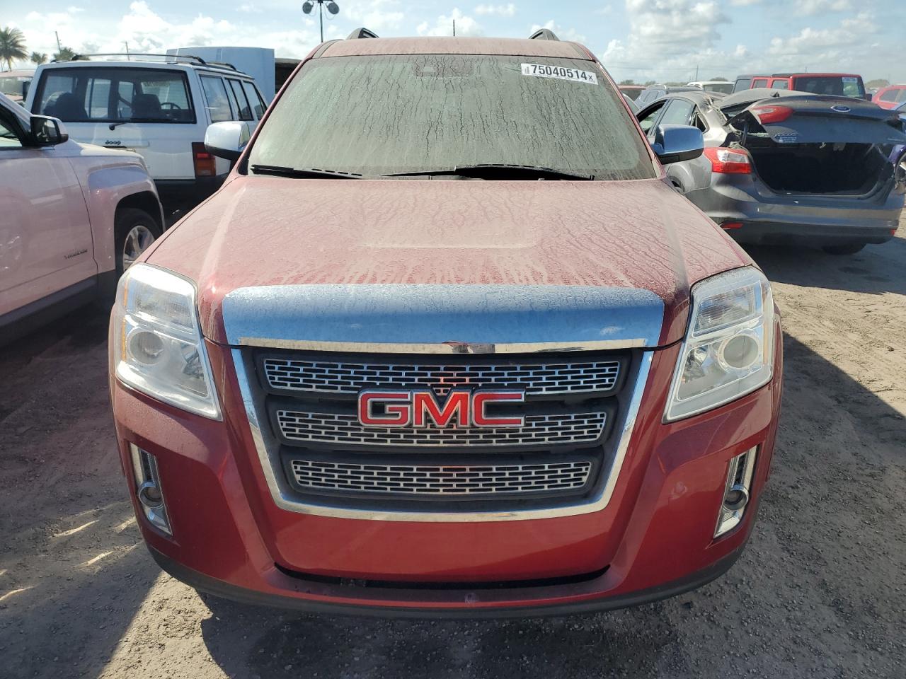 2014 GMC Terrain VIN 2GKALSEK8E6232723 Copart auction photo, water/flood damage thumbnail 5