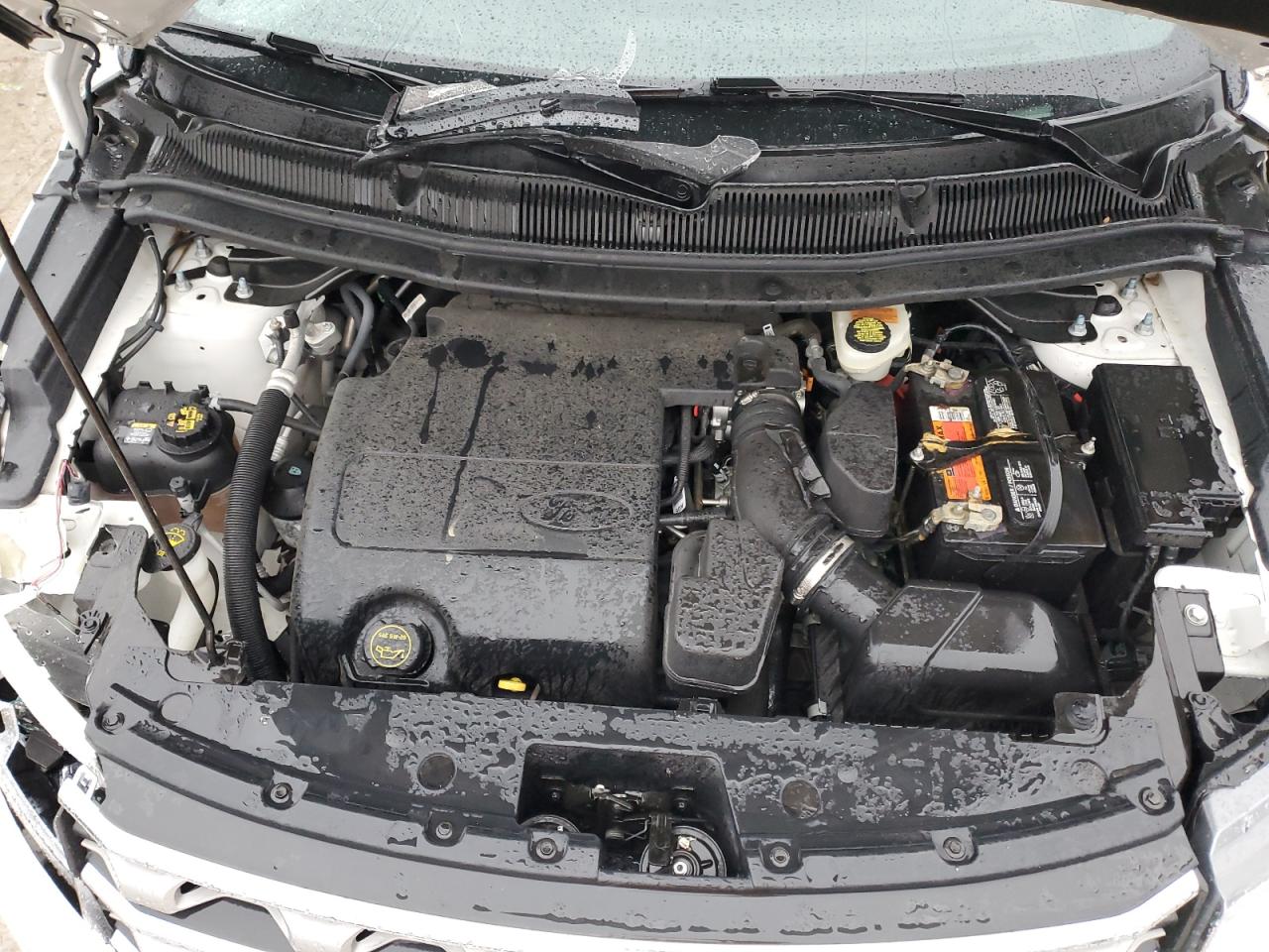 2017 Ford Explorer VIN 1FM5K8D86HGD03670 Copart auction photo, all over damage thumbnail 12
