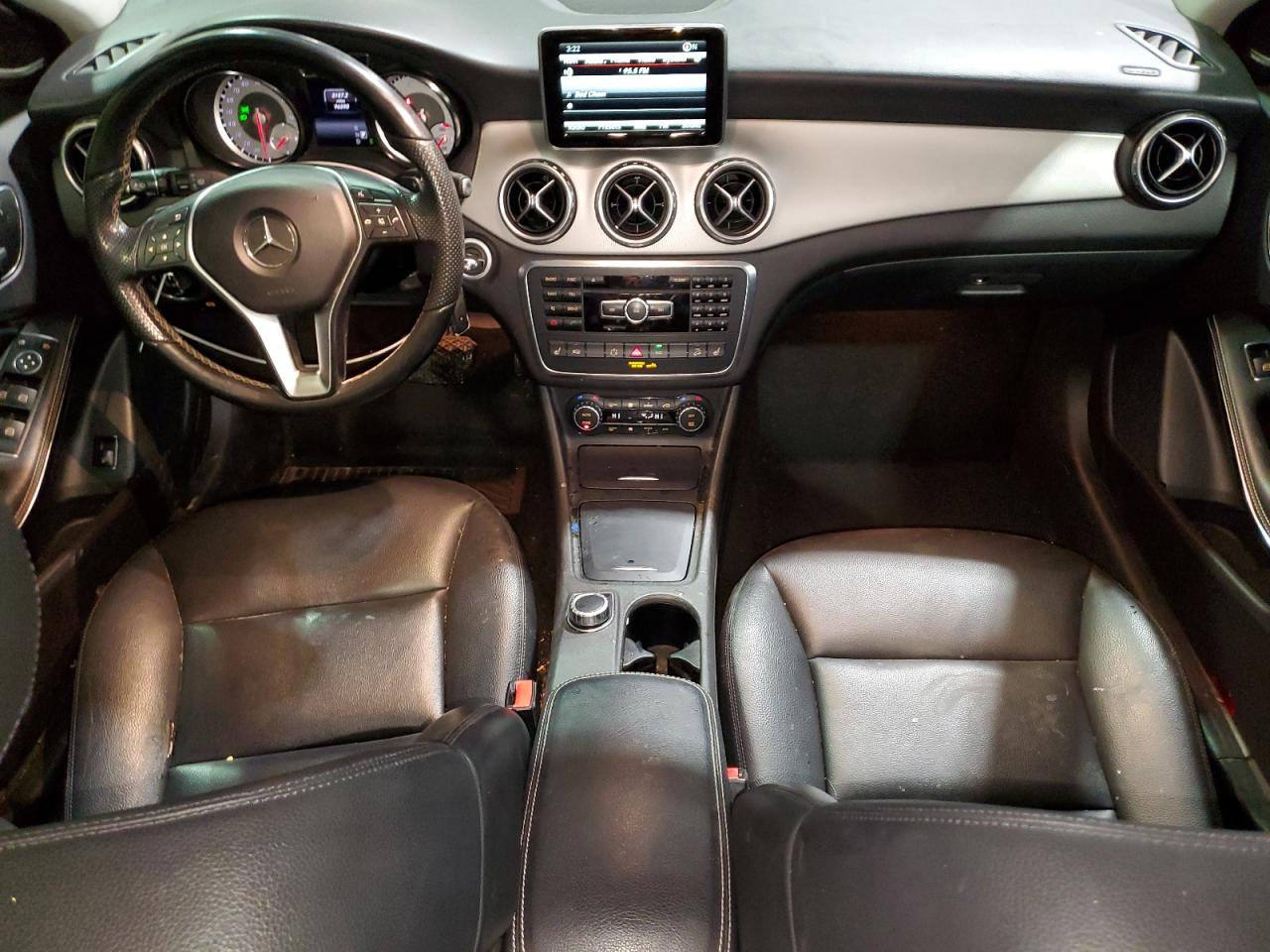 2015 Mercedes-Benz GLA-klasse VIN WDCTG4GB1FJ071454 Copart auction photo, front end / undercarriage damage thumbnail 8