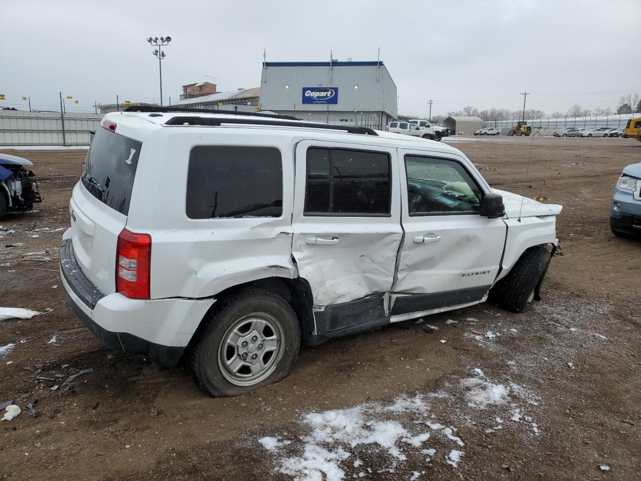 2013 Jeep Liberty (Patriot) VIN 1C4NJRBB6DD261475 Copart auction photo, all over / undercarriage damage thumbnail 3