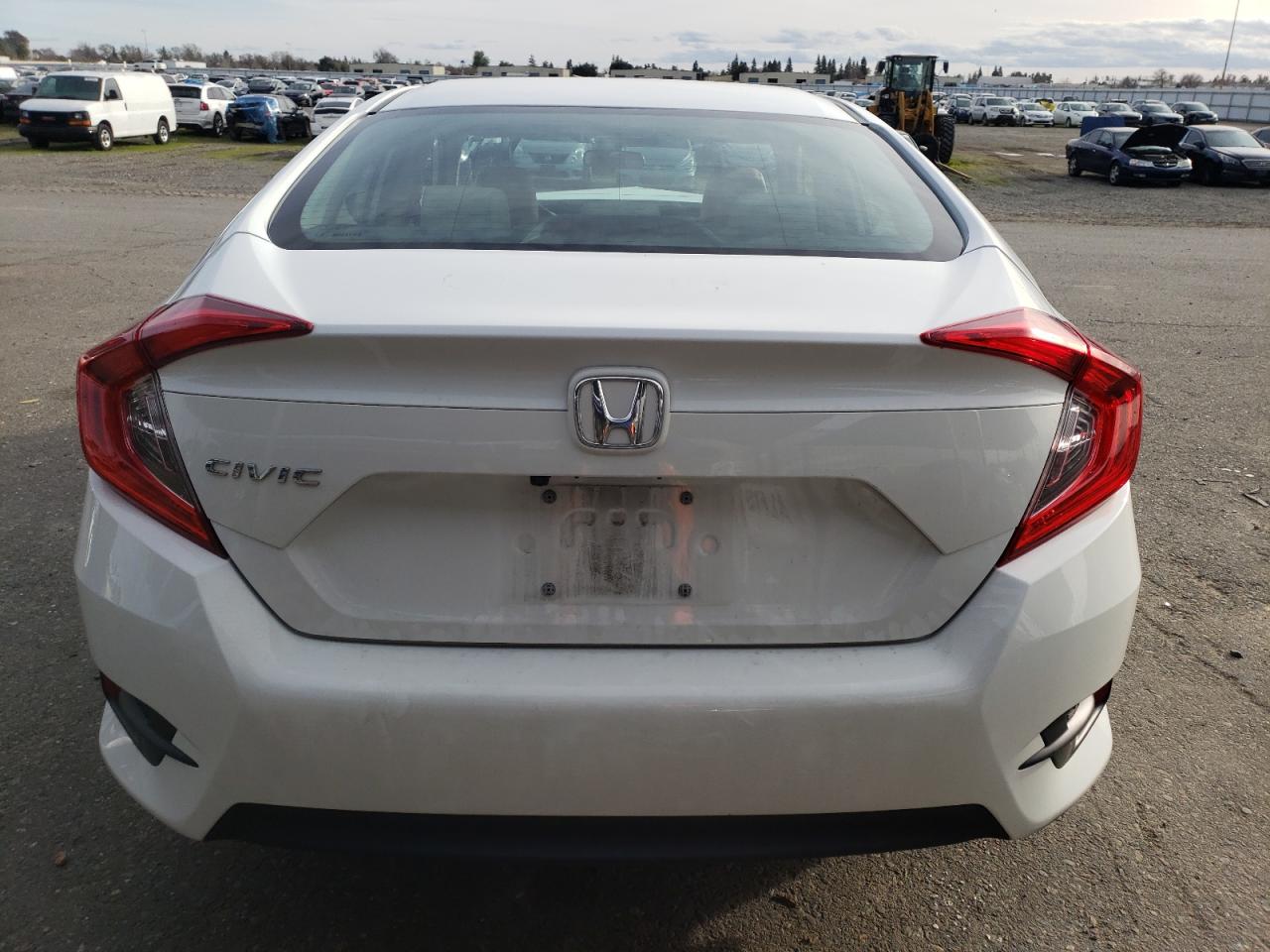 2016 Honda Civic VIN 19XFC2F66GE219605 Copart auction photo, front end damage thumbnail 6
