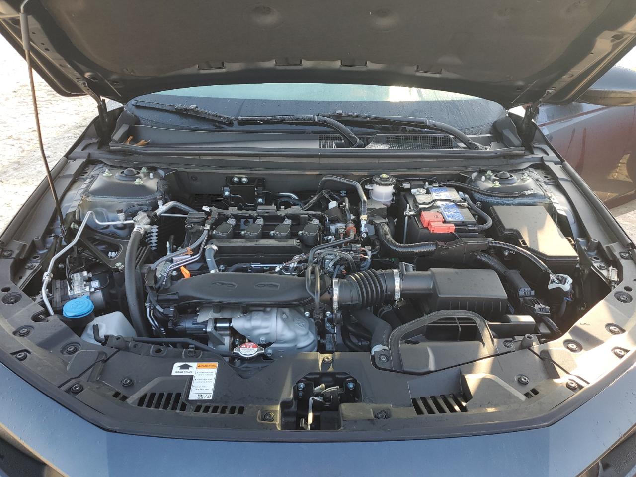 2024 Honda Accord VIN 1HGCY1F30RA086674 Copart auction photo, rear end damage thumbnail 11