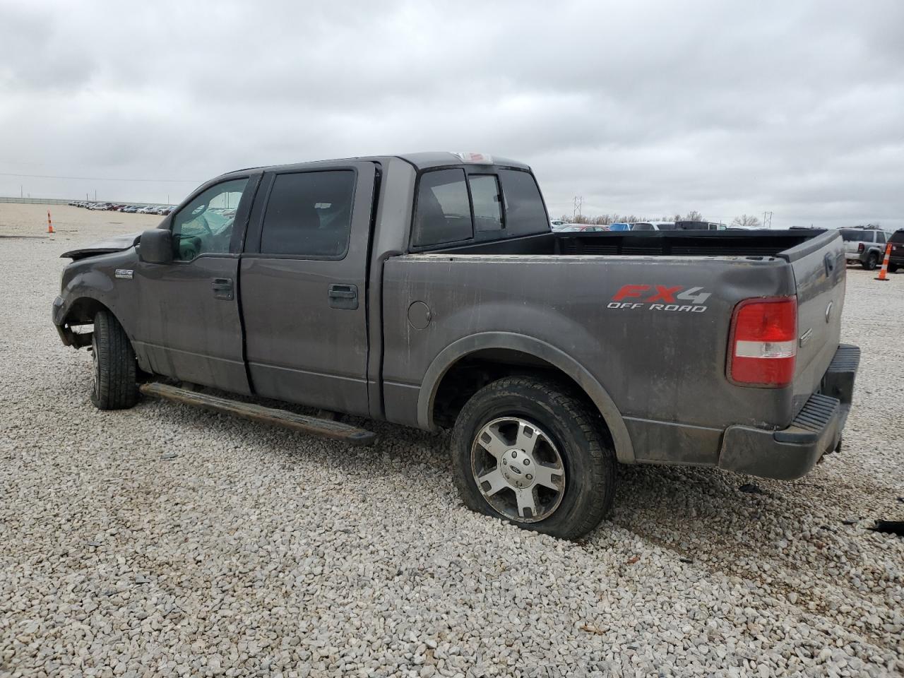 2004 Ford F-150 VIN 1FTPW14584KA58344 Copart auction photo, rollover damage thumbnail 2