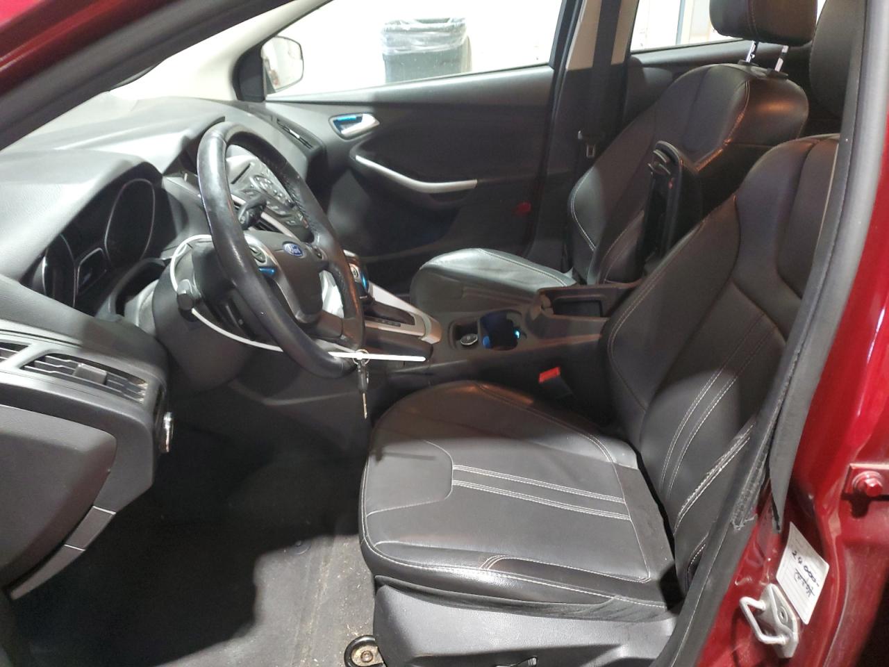 2014 Ford Focus VIN 1FADP3F22EL323405 Copart auction photo, front end damage thumbnail 7
