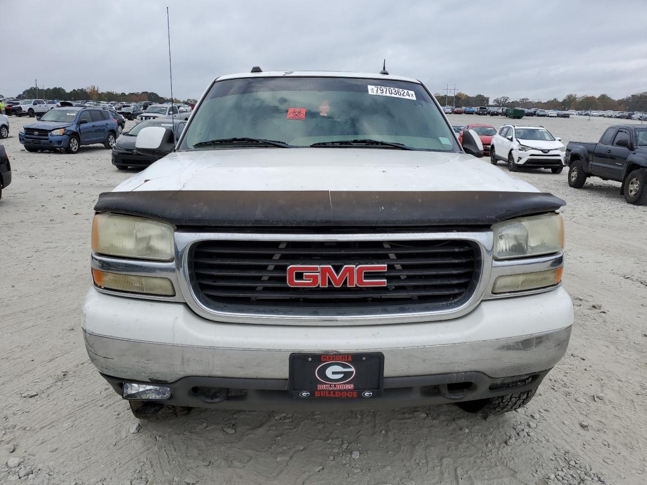2004 GMC Yukon VIN 3GKFK16Z34G327479 Copart auction photo, rear end / side damage thumbnail 5