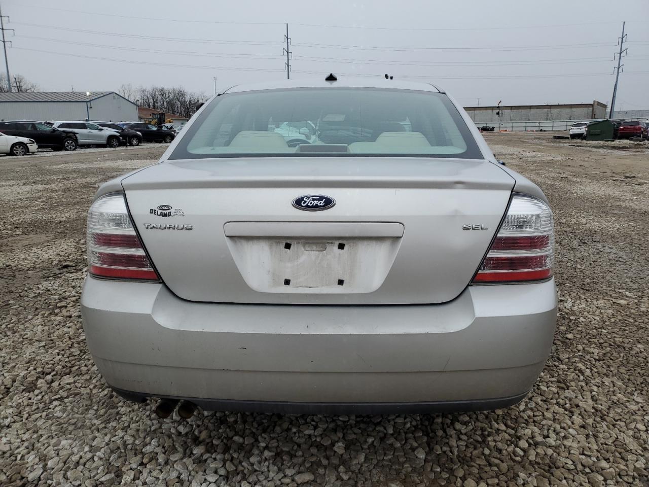 2008 Ford Taurus VIN 1FAHP24W28G155912 Copart auction photo, side damage thumbnail 6