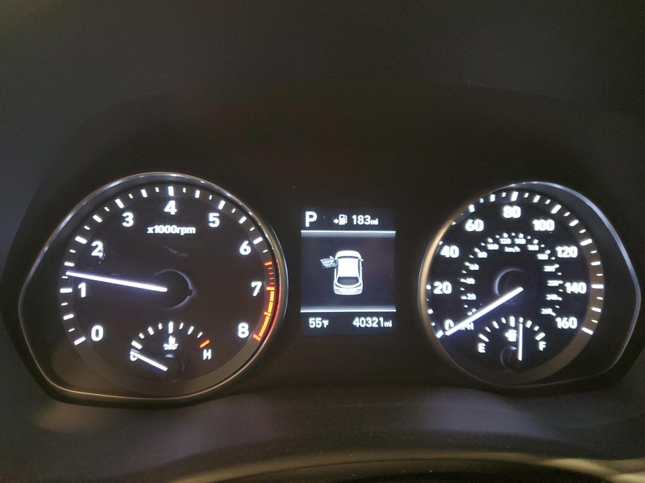 2019 Hyundai Elantra VIN KMHH35LE3KU108795 Copart auction photo, side damage thumbnail 9