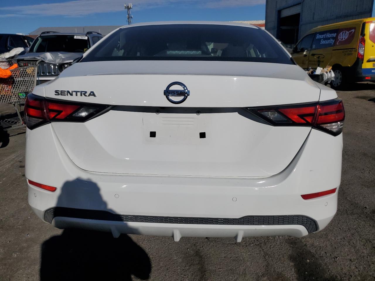 2022 Nissan Sentra VIN 3N1AB8BV0NY288236 Copart auction photo, front end damage thumbnail 6