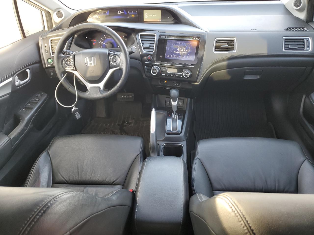 2015 Honda Civic VIN 2HGFB2F72FH051512 Copart auction photo, vandalism / hail damage thumbnail 8