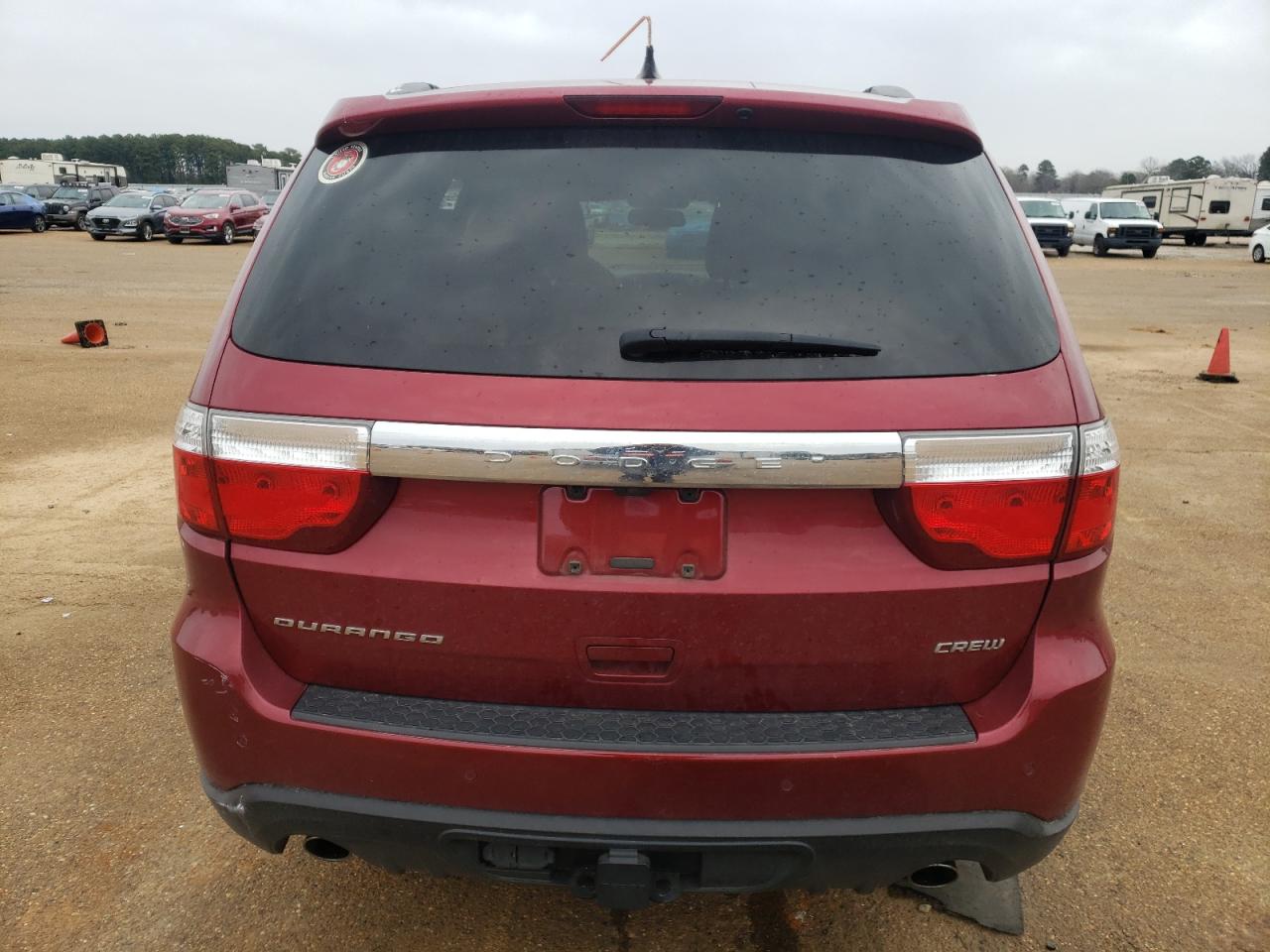 2013 Dodge Durango VIN 1C4SDHDT9DC658405 Copart auction photo, front end damage thumbnail 6