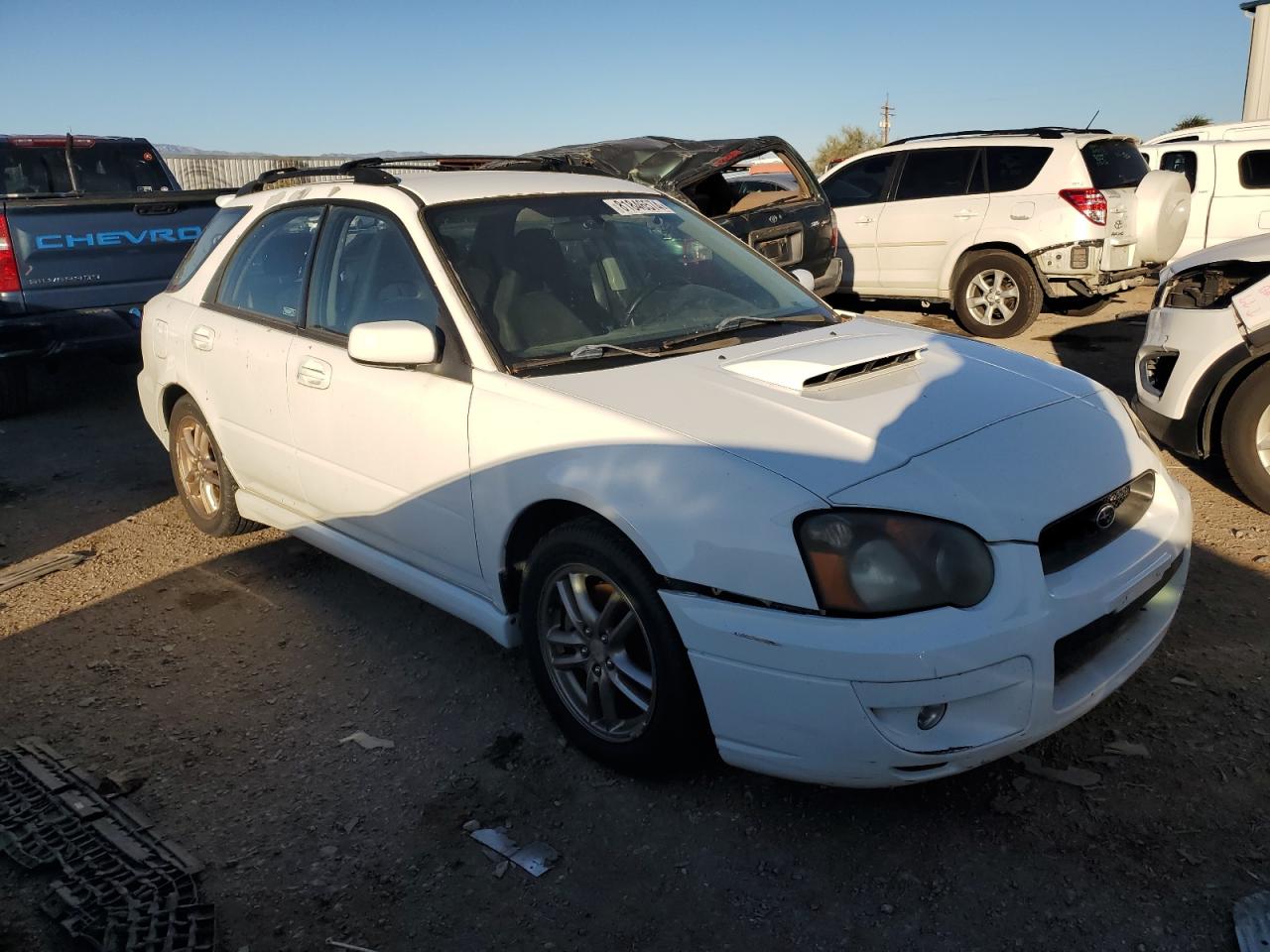 2005 Subaru WRX VIN JF1GG29615G802610 Copart auction photo, mechanical / front end damage thumbnail 4