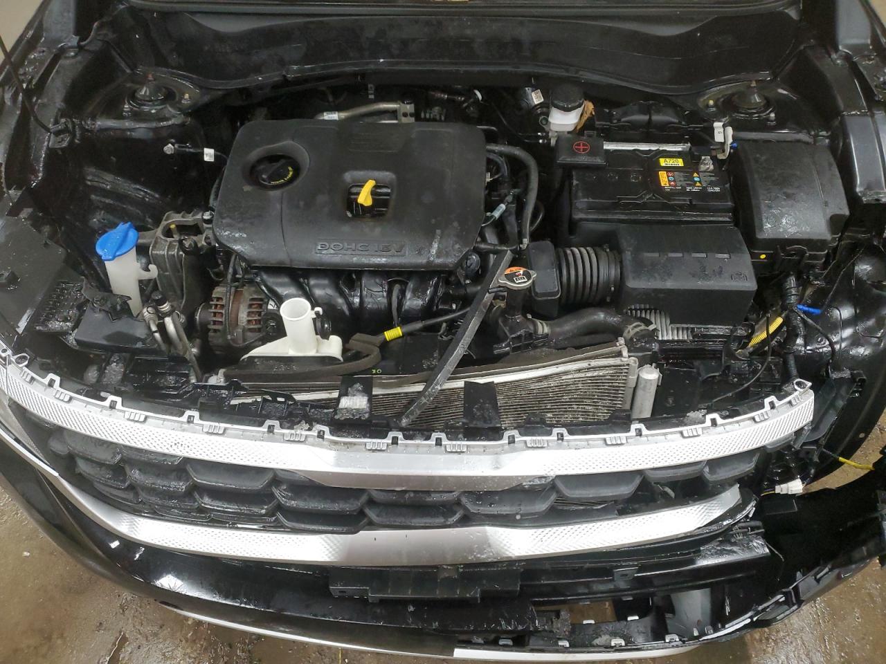 2021 KIA Seltos VIN KNDEPCAA7M7173411 Copart auction photo, front end / side damage thumbnail 12