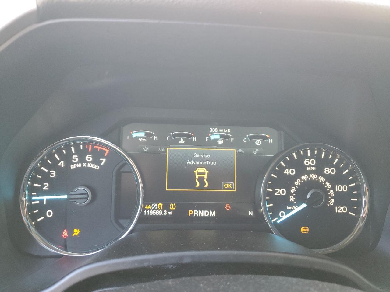 2018 Ford F-150 VIN 1FTEW1EP8JKE41557 Copart auction photo, undercarriage / front end damage thumbnail 9