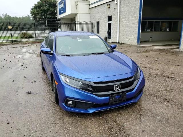 2021 Honda Civic VIN 2HGFC2F81MH510077 Copart auction photo, front end / undercarriage damage thumbnail 10