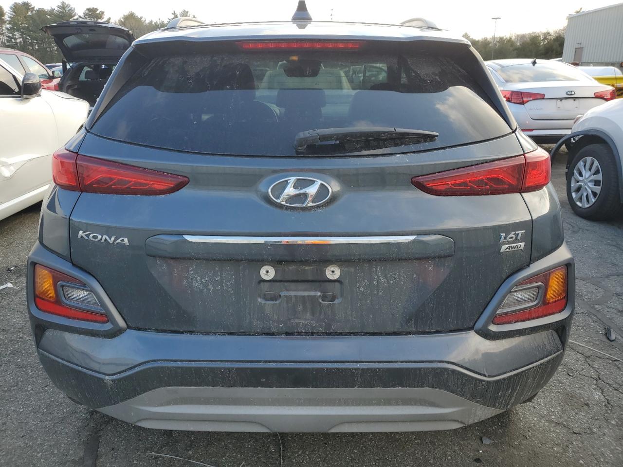 2020 Hyundai Kona VIN KM8K3CA50LU491190 Copart auction photo, front end / minor dent/scratches damage thumbnail 6