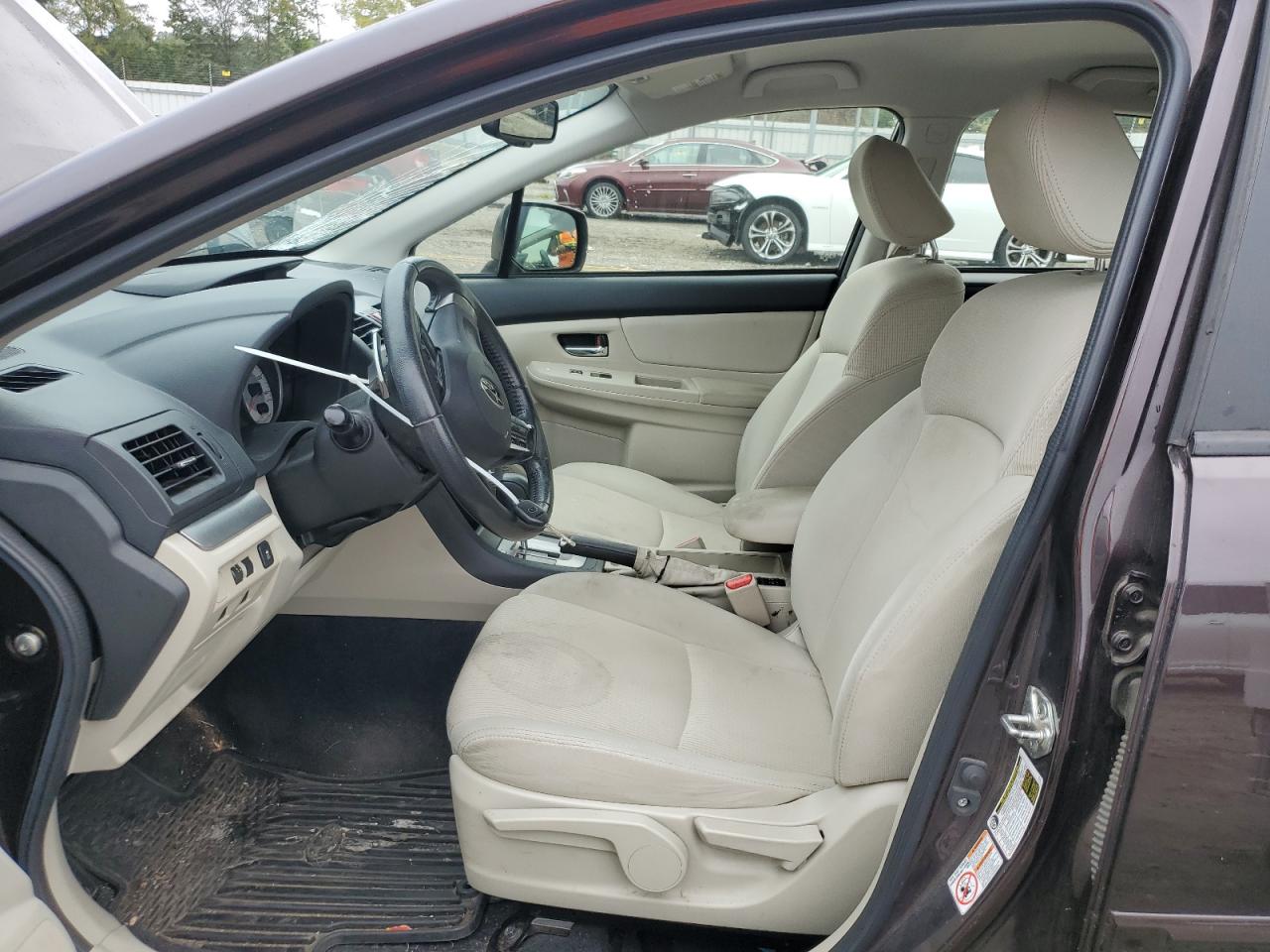 2013 Subaru Impreza VIN JF1GPAL66D2821765 Copart auction photo, front end / side damage thumbnail 7