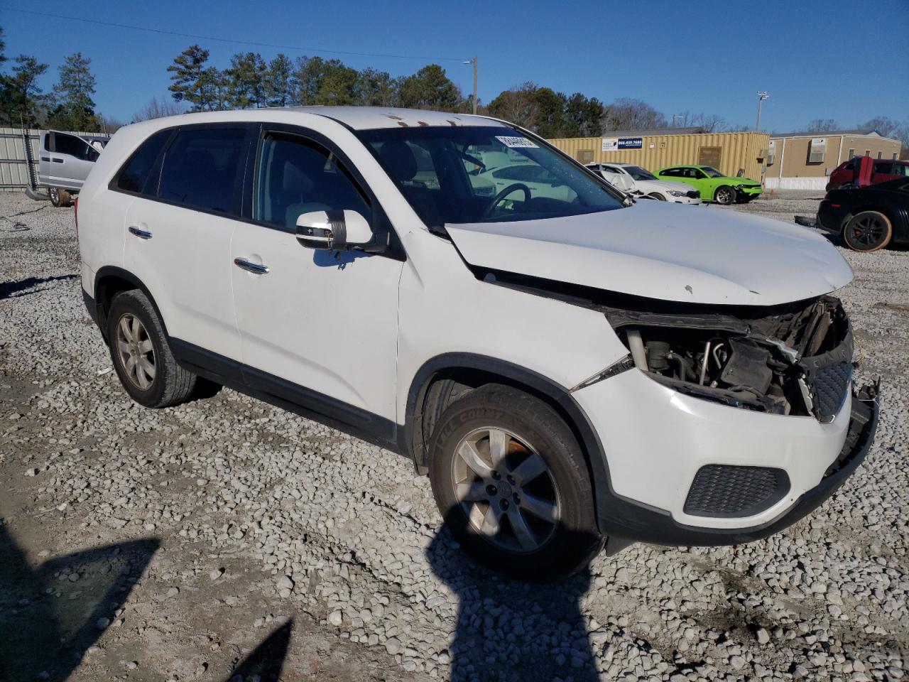 2013 KIA Sorento VIN 5XYKT4A14DG311705 Copart auction photo, front end damage thumbnail 4