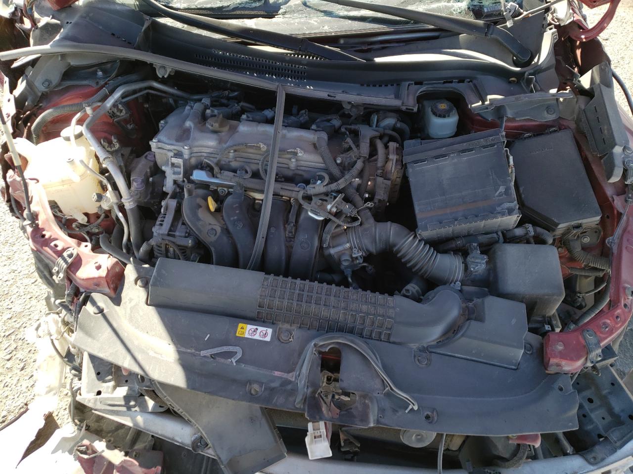 2021 Toyota Corolla VIN 5YFEPMAEXMP187195 Copart auction photo, all over / front end damage thumbnail 11