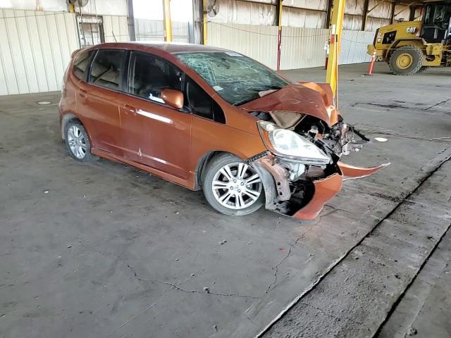2011 Honda Fit VIN JHMGE8H51BS005048 Copart auction photo, front end / side damage thumbnail 10