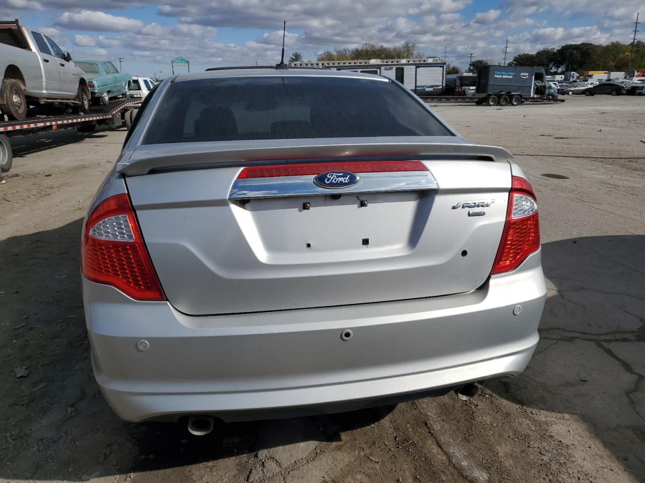 2010 Ford Fusion VIN 3FAHP0DC1AR100537 Copart auction photo, side damage thumbnail 6