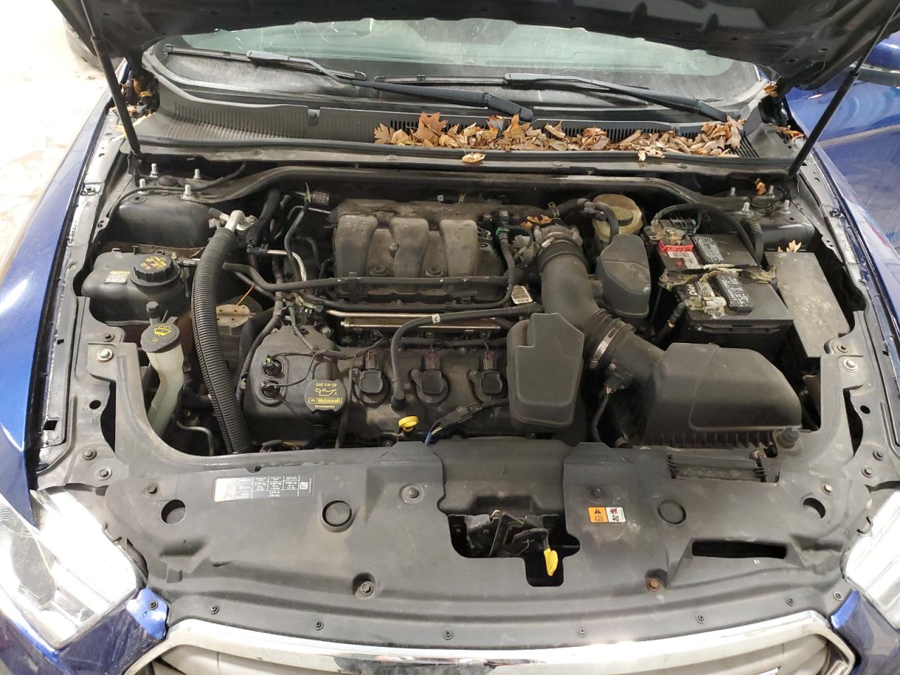 2013 Ford Taurus VIN 1FAHP2H85DG174069 Copart auction photo, rear end damage thumbnail 11