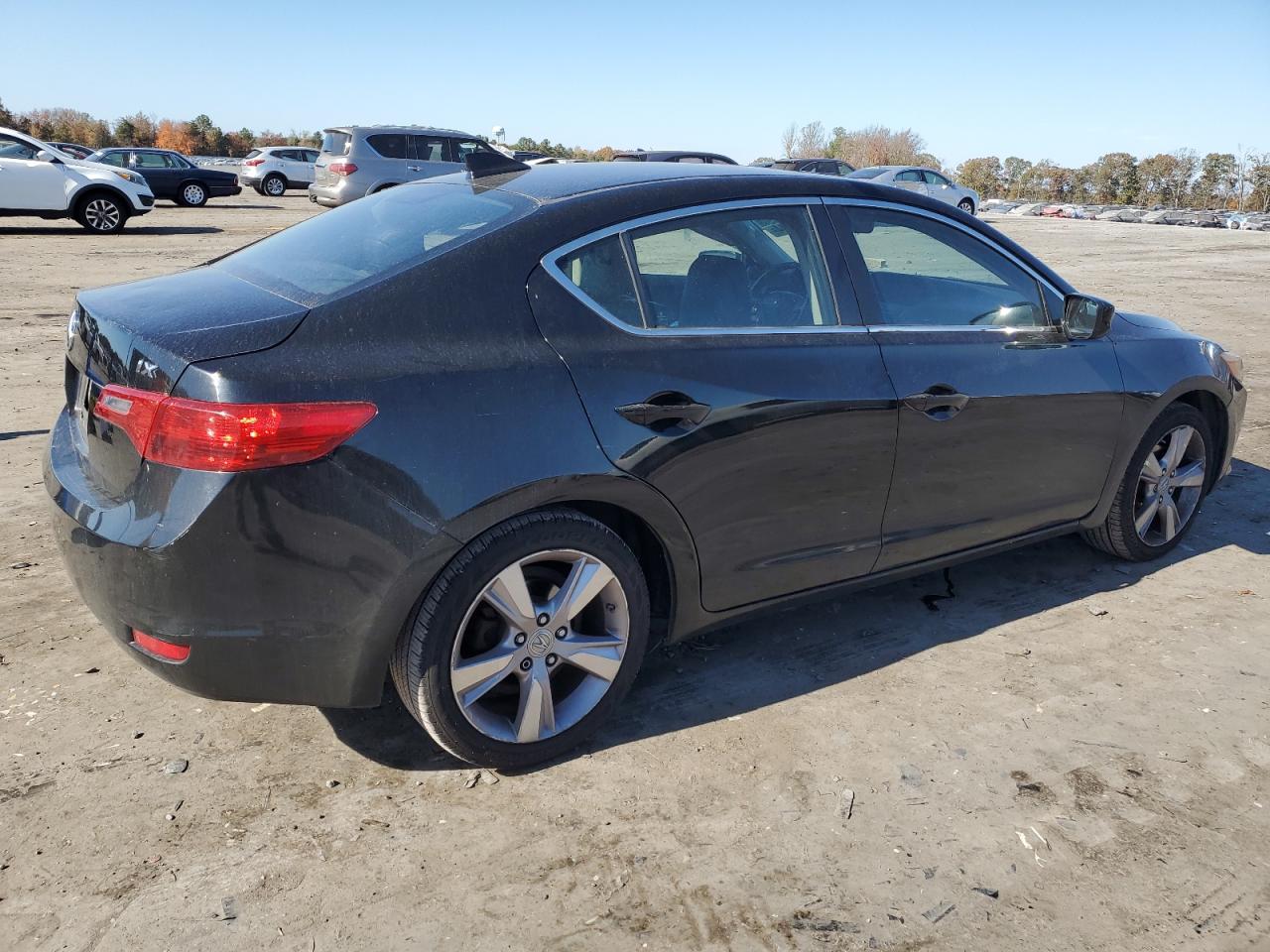 2014 Acura ILX VIN 19VDE1F34EE014016 Copart auction photo, side damage thumbnail 3